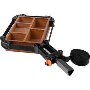 Comfortabele clips multifunctionele verstelbare hoekklemband - 4 kaken beeld framehouder houtbewerking gereedschap .