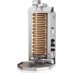 Professionele Combisteel Gyros/Doner Grill Elektrisch Motor Boven 6 Hittezones | 7049.0025 | Horeca