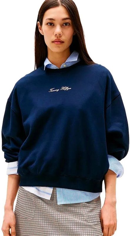 TOMMY HILFIGER Sweatshirt 'CLASSIC'  marine
