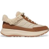 FitFlop - F-Mode Flow Shearling Mix - Sneakers - Cream Mix