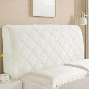 Beschermhoes voor Bed Headboard - Stofdichte Stretchhoes - Off White - 160cm breed