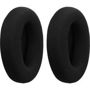 kwmobile 2x oorkussens geschikt voor Razer Kraken V4 X / V4 / V4 Pro koptelefoon in zwart - Voor over-ear hoofdtelefoon