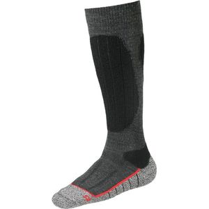 Bata Wollen Thermo Kniekousen 3-Pack - Antraciet - Maat 35-38 - Thermo Kniekousen Met Pro-Cool En Krimpvrij Scheerwol - Thermo ML - Heren / Dames