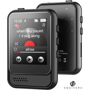 Equivera MP3 Speler Bluetooth - MP3 Speler - MP3 Speler met Bluetooth - MP3 Speler Bluetooth met FM Radio