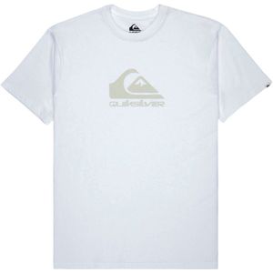 Quiksilver - EV Comp Logo - T-shirt - Wit - 100% Katoen