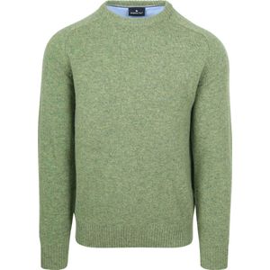 Steppin' Out Trui Lamswol Groen - Maat M - Heren