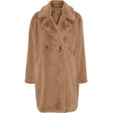 VERO MODA VMSUILYON FAUX FUR COAT BOOS Dames Jas - Maat XL