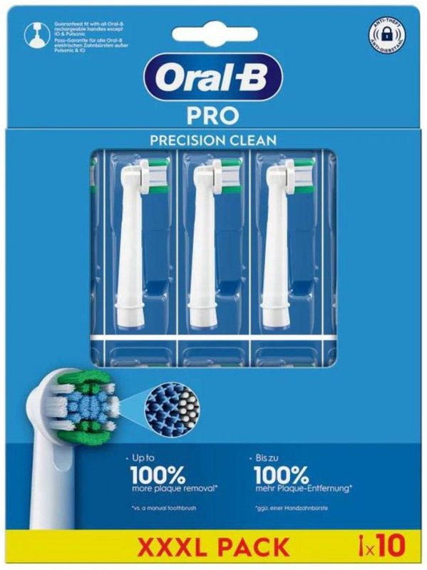 Oral-B - Precision Clean Cleanmaximiser - Opzetborstels - 10 Stuks
