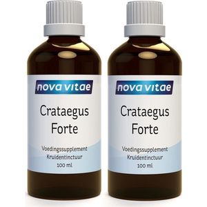 Nova Vitae - Meidoorn - Crataegus -Forte - Tinctuur - 200 ml