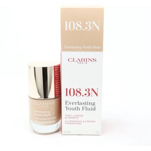 Clarins Everlasting Youth Fluid Illuminating & Firming Foundation -108.3N- 30ml