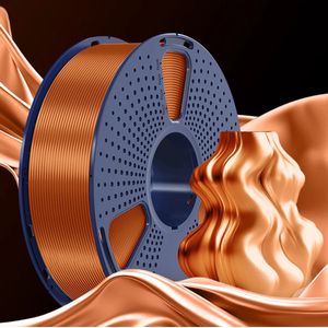 SUNLU PLA+ SILK 3D-filament 1.75mm 1kg Roodkoper