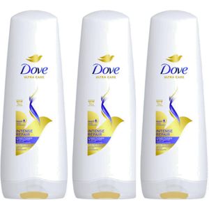 Dove Ultra Care Intensive Repair Conditioner - Bio Restore Complex Voedt en Herstelt Beschadigd Haar - 3 x 350 ml - Vegan - Cruelty Free