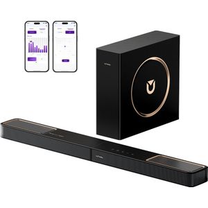 ULTIMEA - 3.1.2-kanaals Dolby Atmos-soundbar - 5,25-inch subwoofer - Bluetooth 5.4
