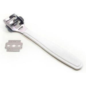 Eeltverwijderaar + 10 mesjes - Verwijder droge huid, schilfers en eelt snel en pijnloos