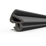 Tochtstrip - Zwart - EPDM - Universele Afdichting Voor Ramen En Deuren
