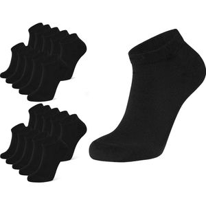12-Pack Hoogwaardige Katoenen Sport-Sokken - Comfort & Duurzaamheid - Ideaal voor Dagelijks Gebruik en Intensieve Sporten - Maat 43-46