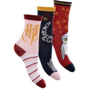 Harry Potter - sokken Harry Potter 3 paar- meisjes- maat 23/26