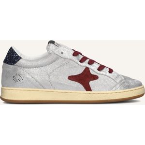 Ama Brand Deluxe - Sun Sneakers - Zilverkleurig - Leer
