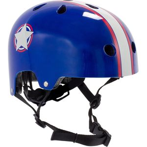 SFR Veiligheidshelm - blauw/zilver/rood XXS - JUNIOR