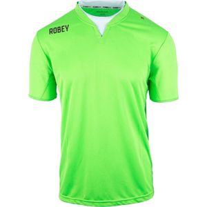 Robey Shirt Catch SS - Voetbalshirt - Neon Green - Maat XL