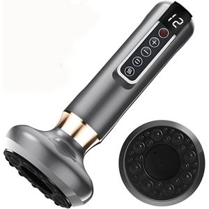 Intelligent Cellulite Massager - 12-Stage Portable - Aanpasbare Anti-Cellulite Vacuum Massager voor Abdomen - Taille - Armen - Donkergrijs