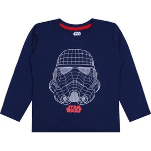 Donkerblauwe jongenstrui met lange mouwen - Stormtrooper