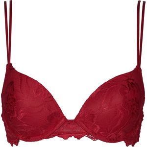 After Eden - Anna Push-Up BH Rood - maat 75B - Rood - Met beugel - Dames