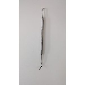 Belux Surgical Instruments - Tandarts Instrument – Vulinstrument - Dubbelzijdig - Zilver - 17,5 cm