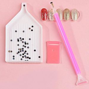 GUAPÀ® Diamond Painting Set - Accessoires set Volwassenen en Kinderen - met Opbergdoos / Sorteerdoos incl. Pen - Nail Art - Rhinestones - Nail Art Penseel