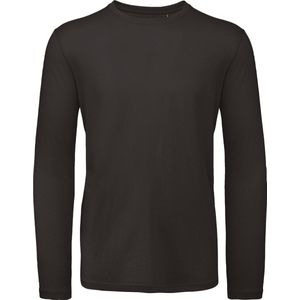 B&C Men's organic Inspire long-sleeve T-shirt CGTM070 - Black - S