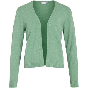 Vila - Viril Short Knit Cardigan - Winter Green - Dames