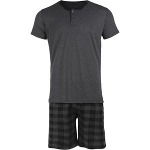 Korte Pyjama voor Heren van Katoen – Ademend en Comfortabel