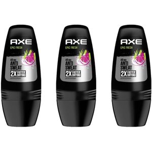 Axe Deo Roller - Epic Fresh - 3 x 50 ml