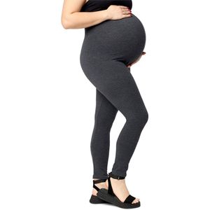 Merry Style Dames Grote Maten Leggings - Zwangerschapskleding - Lange - Katoen - MS-MS10-463-LE - Donkergrijs - 3XL