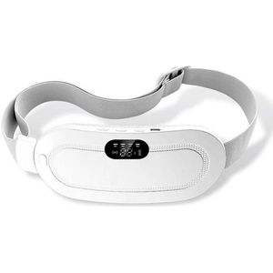Massageapparaten - Menstruatie warmteband - Massage - Pijnverlichting - Massagekussen - Verwarmde Menstruatieband - Verwarmingskussen - Elektrisch Apparaat - Rug - Buik - 3 Warmte standen - Triltechnologie - Vibratie - Wit