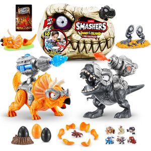 Smashers dino island t-rex battle playset.