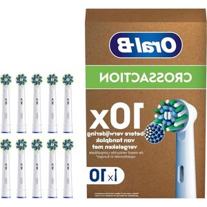Opzetborstels voor elektrische tandenborstels - 10 stuks - superieure tandenreiniging - X-borstelopzetstukken - brievenbusvormige verpakking