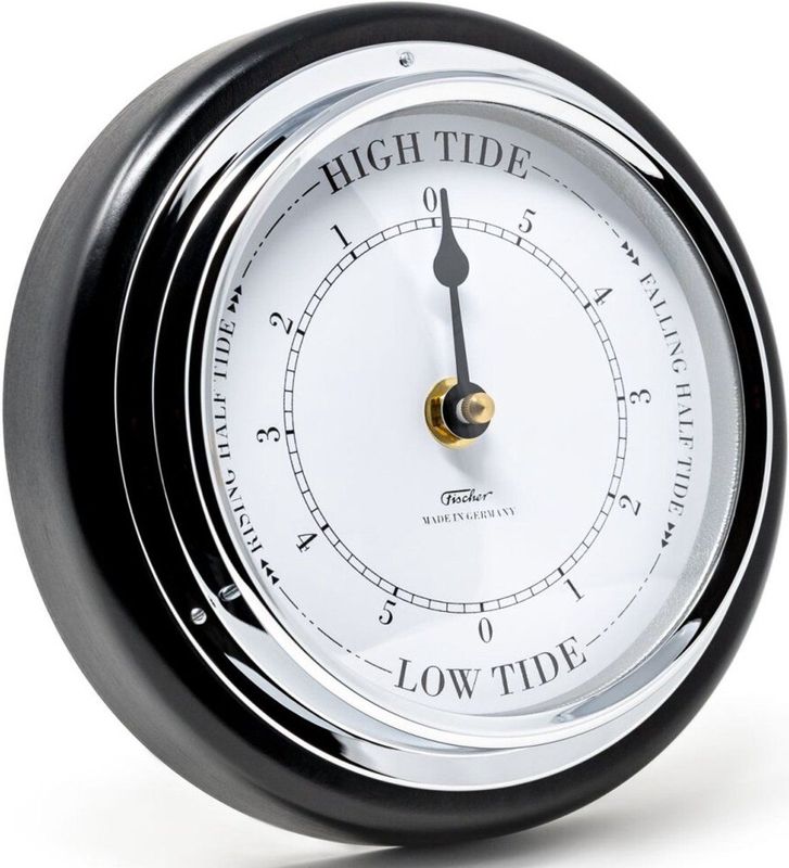 Fischer - 1434TD-06 - Getijdenklok - Zwart - 170 mm
