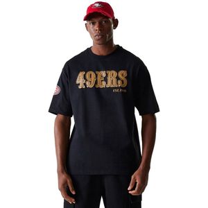 New Era Nfl Heritage San Francisco 49ers T-shirt Met Korte Mouwen Zwart L Man