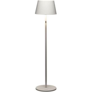 Konstsmide Pomezia staande lamp (snoerloos) met dimmer - H 150cm - Wit