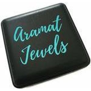 Aramat jewels ® - Oorstekers sterling zilver ishtar 11mm swarovski elements kristal black diamond