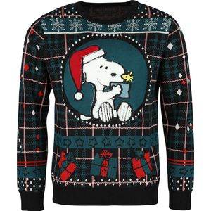 Peanuts Snoopy Christmas Sweatshirt Heren kersttrui - meerkleurig - XXL