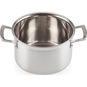 Le Creuset RVS Kookpan 24cm 6l