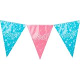 Party Flags foil - Gender reveal