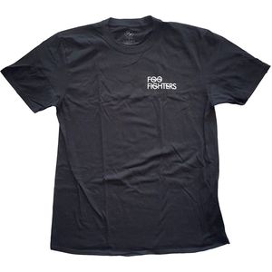 Foo Fighters Heren Tshirt -2XL- Flash Logo Zwart