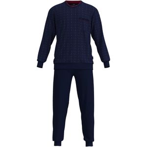 GÖTZBURG - Pyjama - Heren - 2-delige Set - Gedessineerde Top en Effen Broek