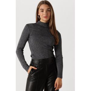Minus Mslemia Knit Pullover Tops & T-shirts Dames - Shirt - Zilver - Maat L