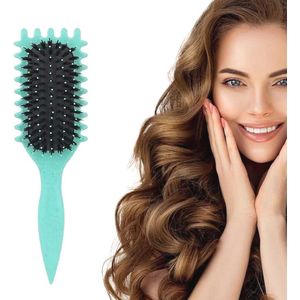Multifunctionele Krulborstel voor Definitieve Styling - Borstel voor het Definiëren van Krullen