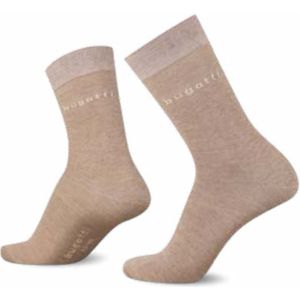 Bugatti Katoen (3 paar) Sokken Beige 6703 871