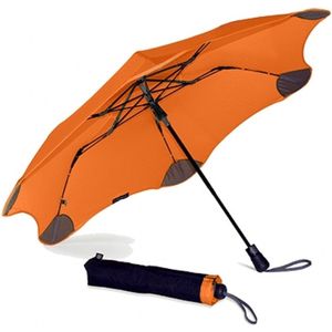 Oranje stormparaplu Blunt XS Metro